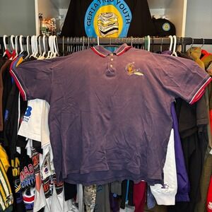 Vintage 1999 Scooby Doo Golf Polo Shirt Cartoon Network XL XXL